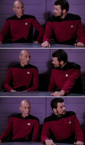 Picard and Riker